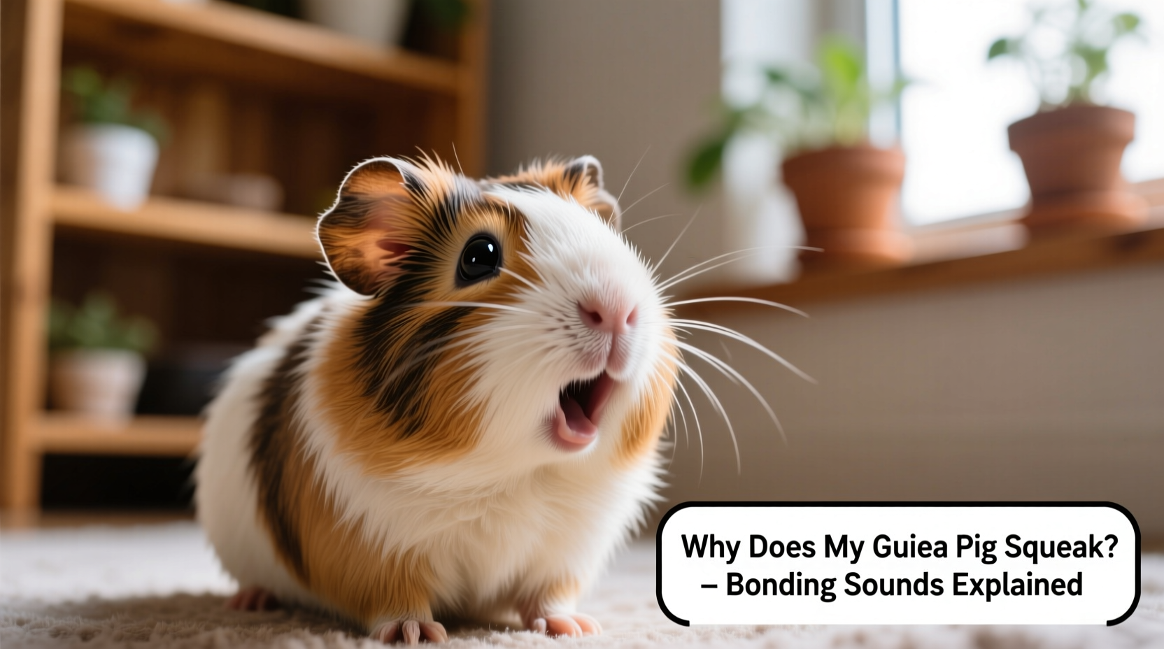 why does my guinea pig squeak loudly bonding sounds explained