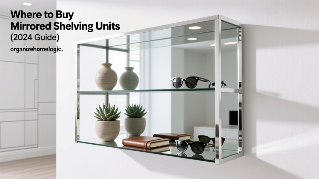 Where to Buy Mirrored Shelving Units (2024 Guide)