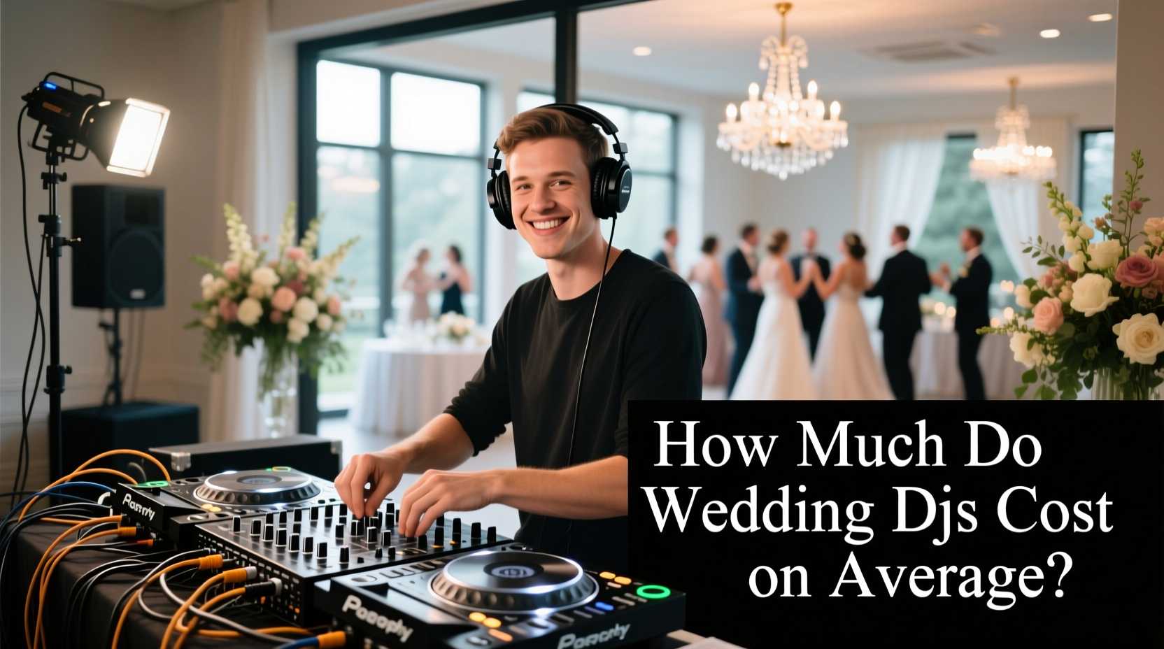 how much do wedding djs cost