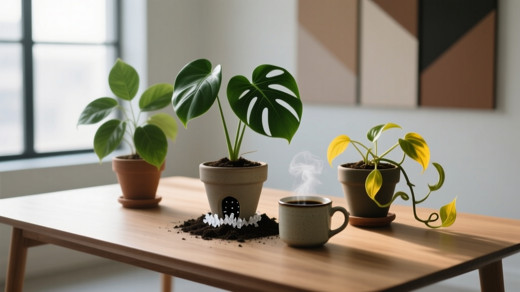 Coffee, Water & Dropping Leaves: Acid-Loving Plants