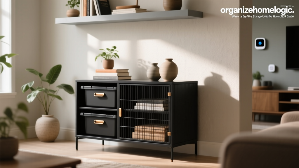 Where to Buy Wire Storage Units for Home (2024 Guide)