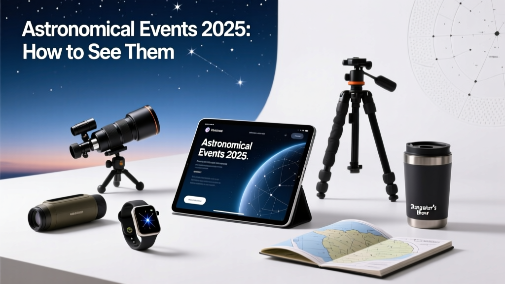 Astronomical Events 2025: How to See Them — Practical Field Guide for Stargazers & Travelers