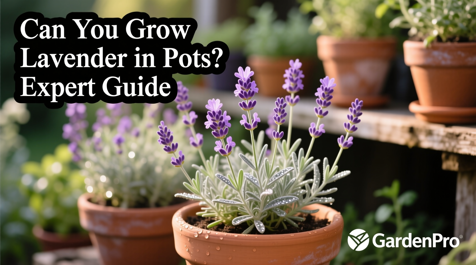 Can You Grow Lavender In Pots
