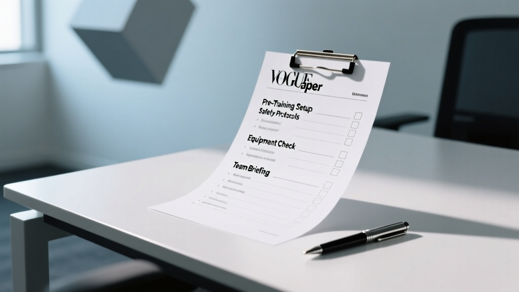 Sports Training Checklist: Measurable Goals