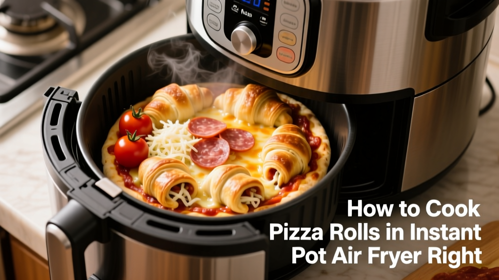 How to Cook Pizza Rolls in Instant Pot Air Fryer (Right!)