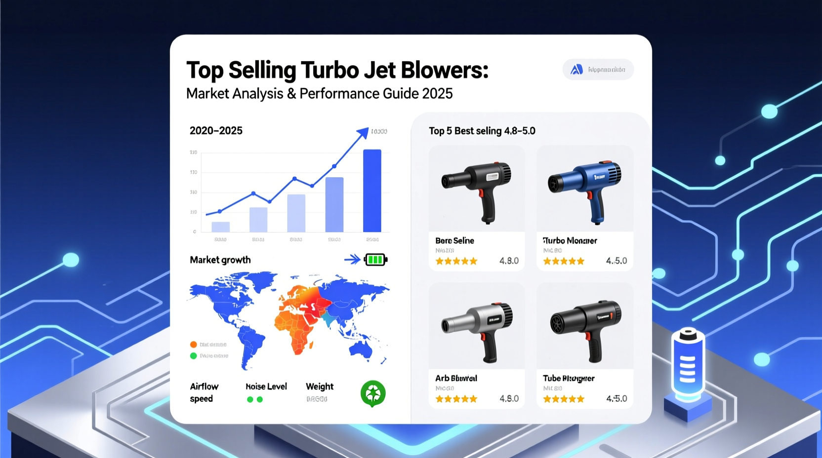 top selling turbo jet blower