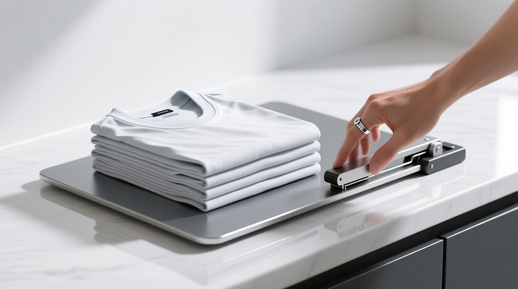 t shirt folding board vs no fold method
