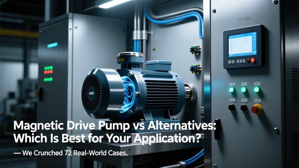 Magnetic Drive Pump vs Alternatives: Real ROI Data