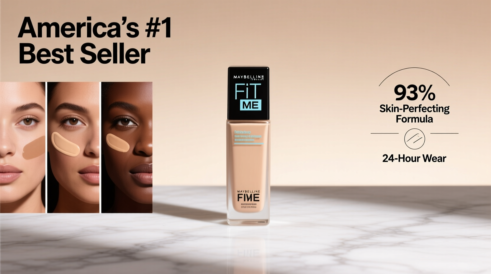 best selling fit me foundation