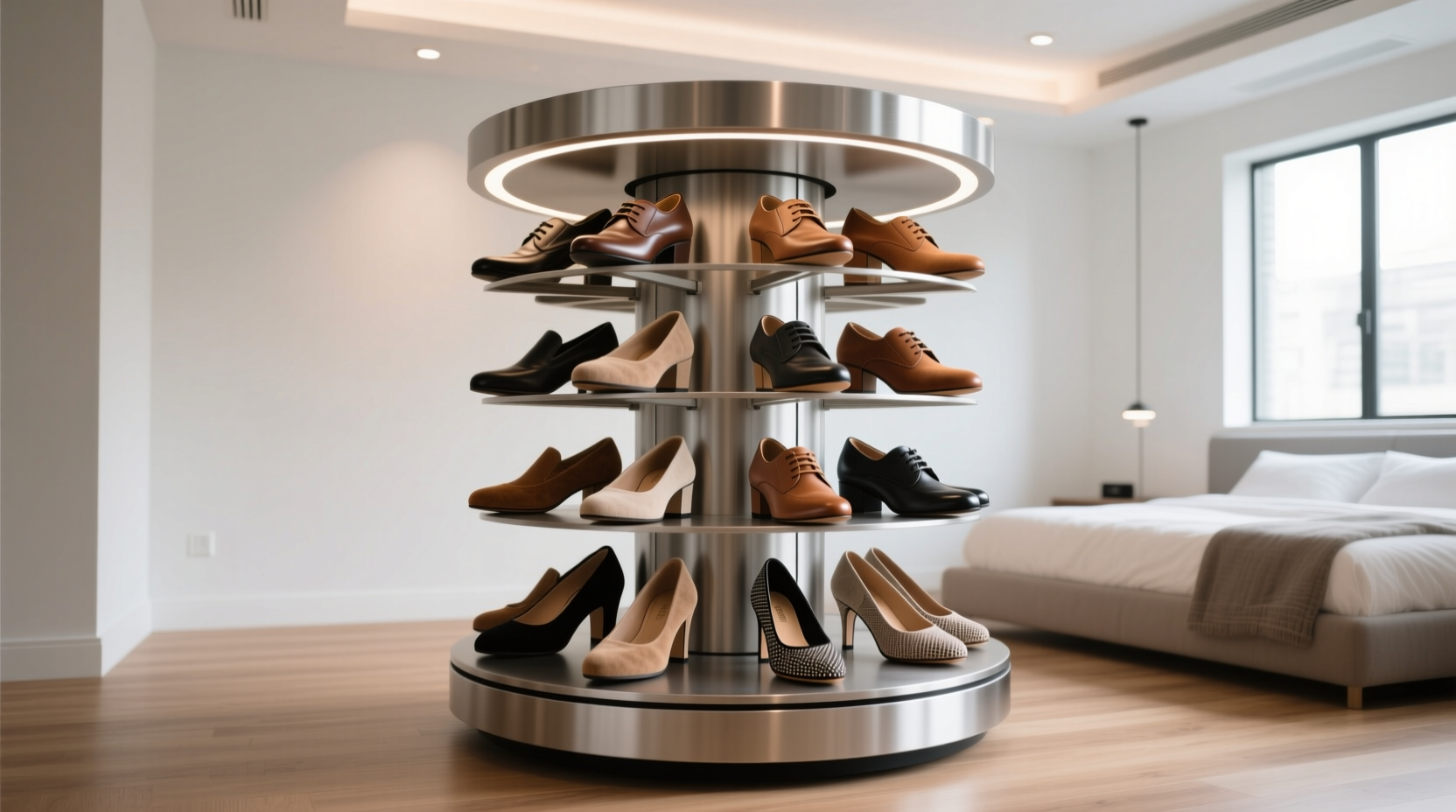 rotating shoe carousel worth it for under pairs