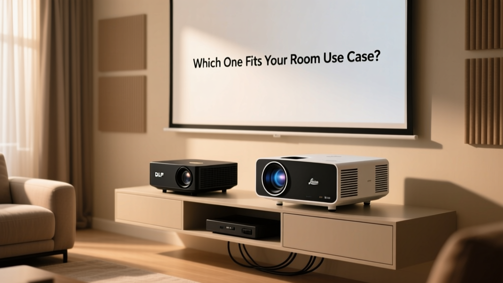 DLP vs LCD Projectors: Which Fits Your Room?
