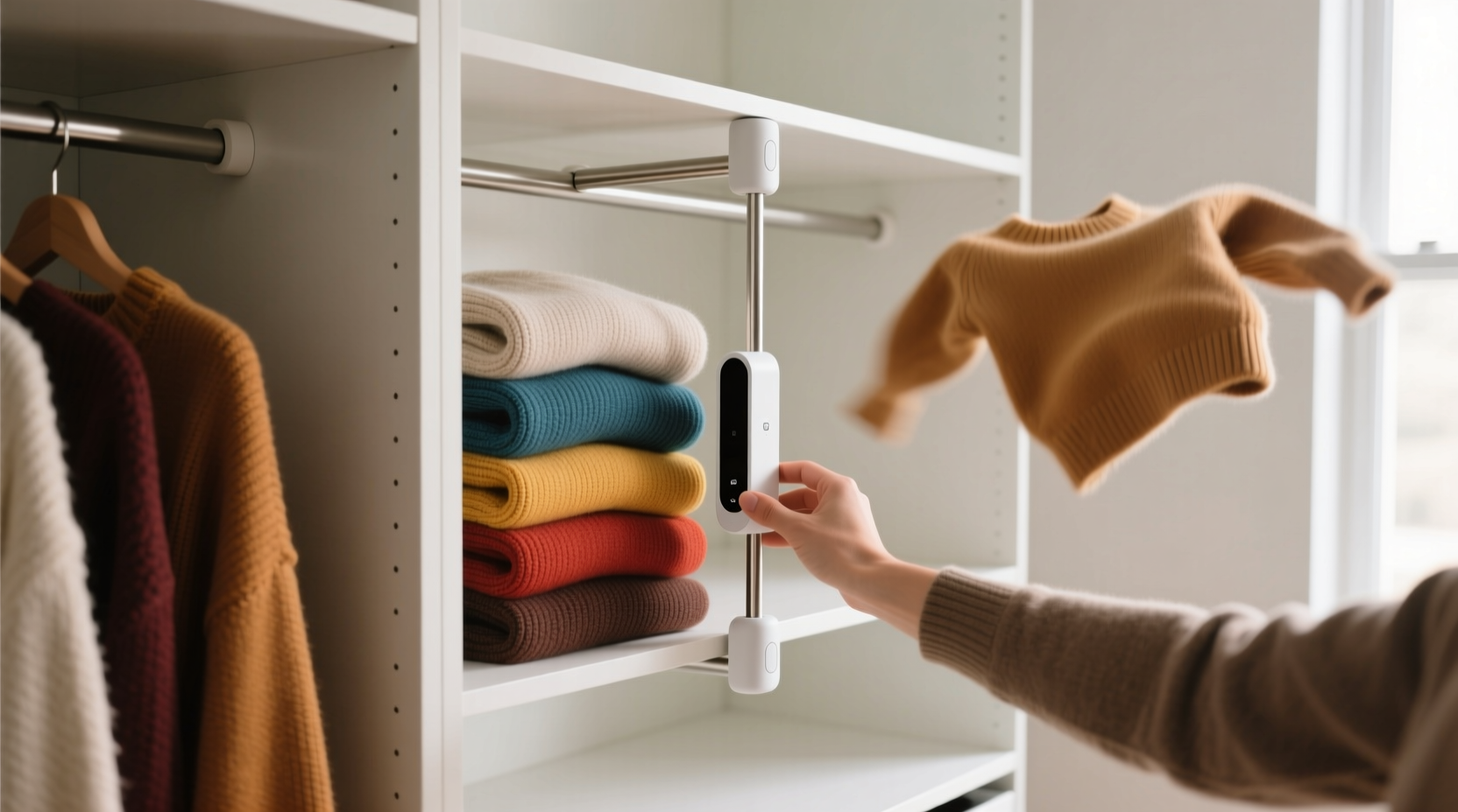closet dividers do they stop sweater avalanches