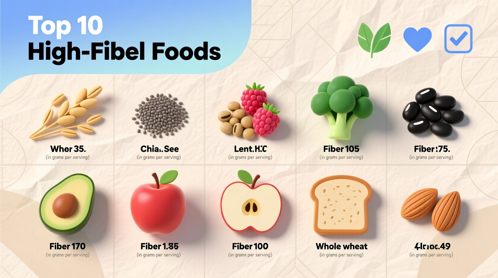 Top 7 High-Fiber Foods: Verified Data & Practical Guide
