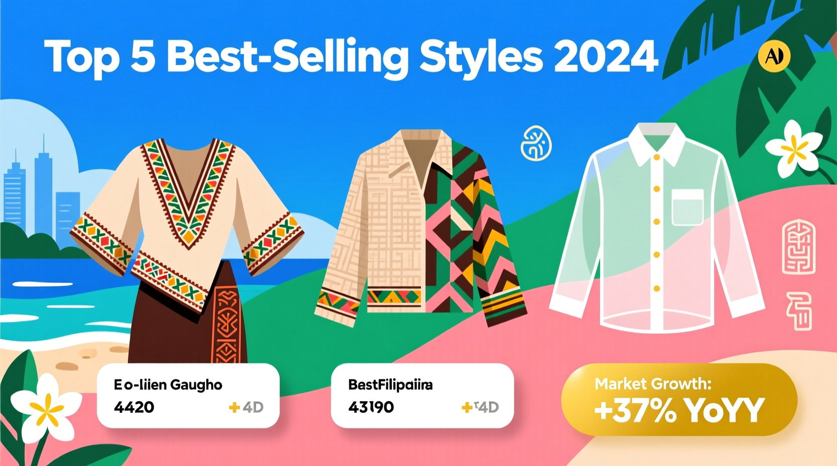 filipiniana blouse modern best sellers