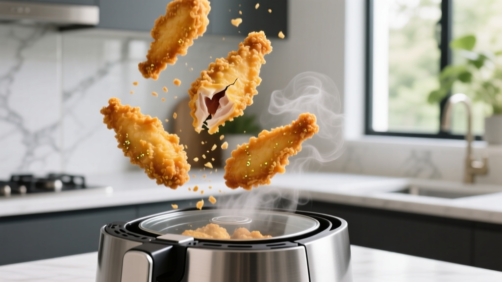 Perfect Frozen Chicken Fingers in the Air Fryer