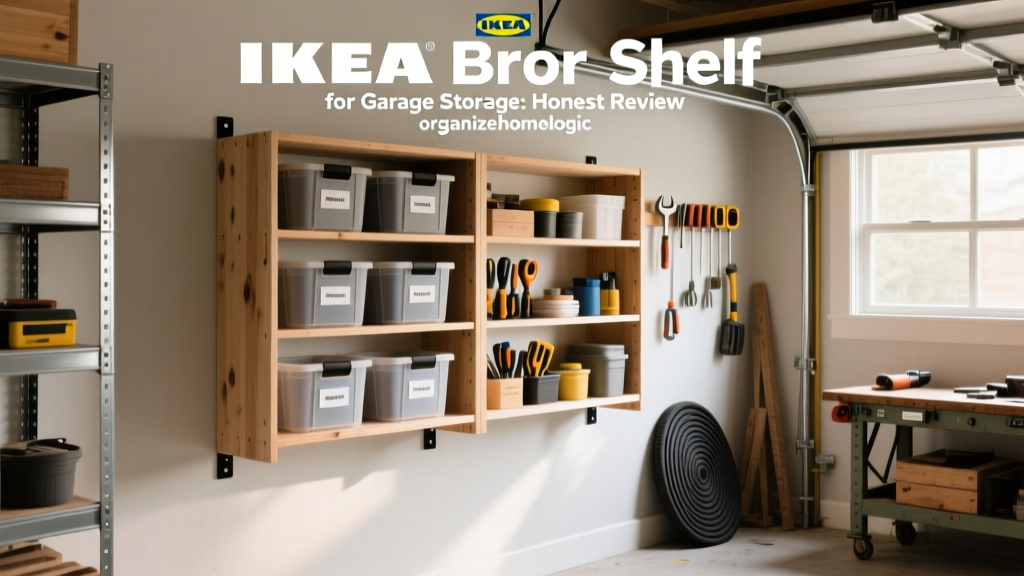 IKEA Bror Shelf for Garage Storage: Honest Review