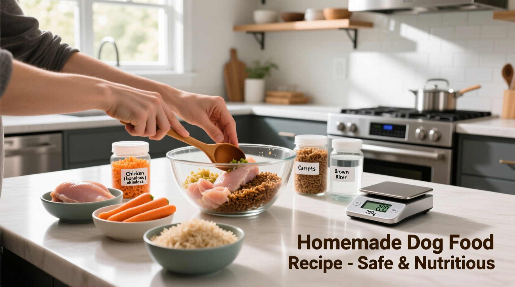 how do you make dog food