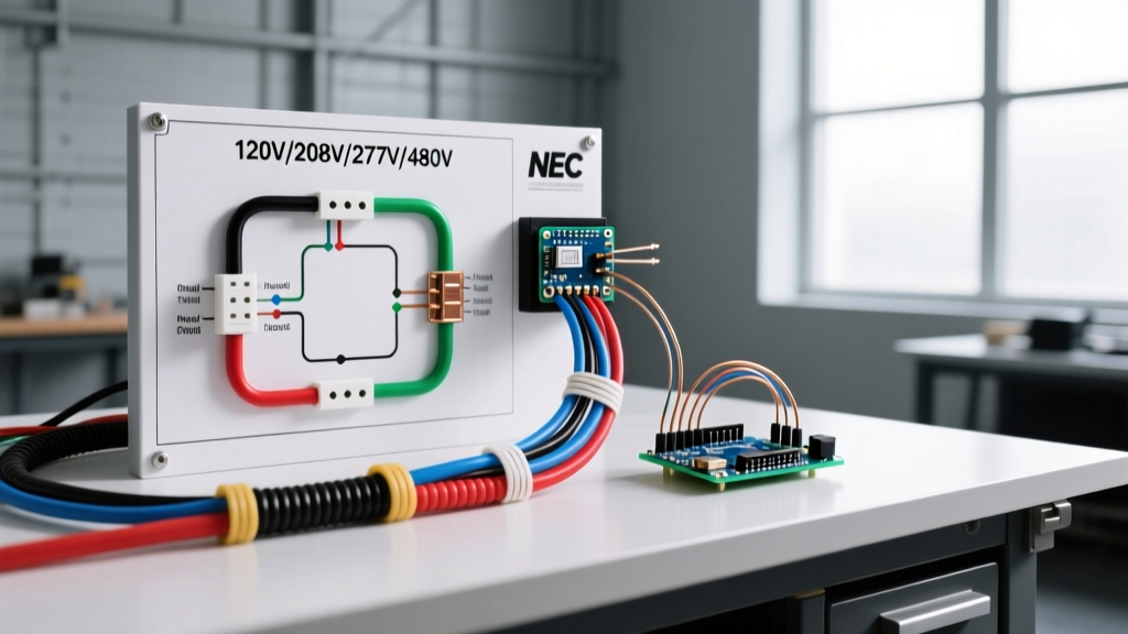 Commercial Electrical Wiring Color Coding System: NEC Guide