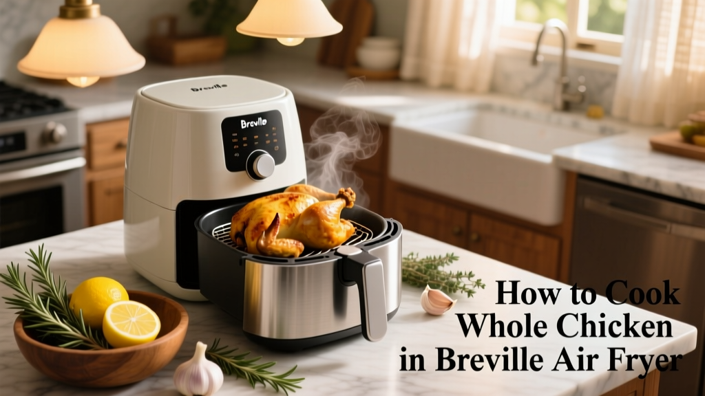 How to Cook Whole Chicken in Breville Air Fryer