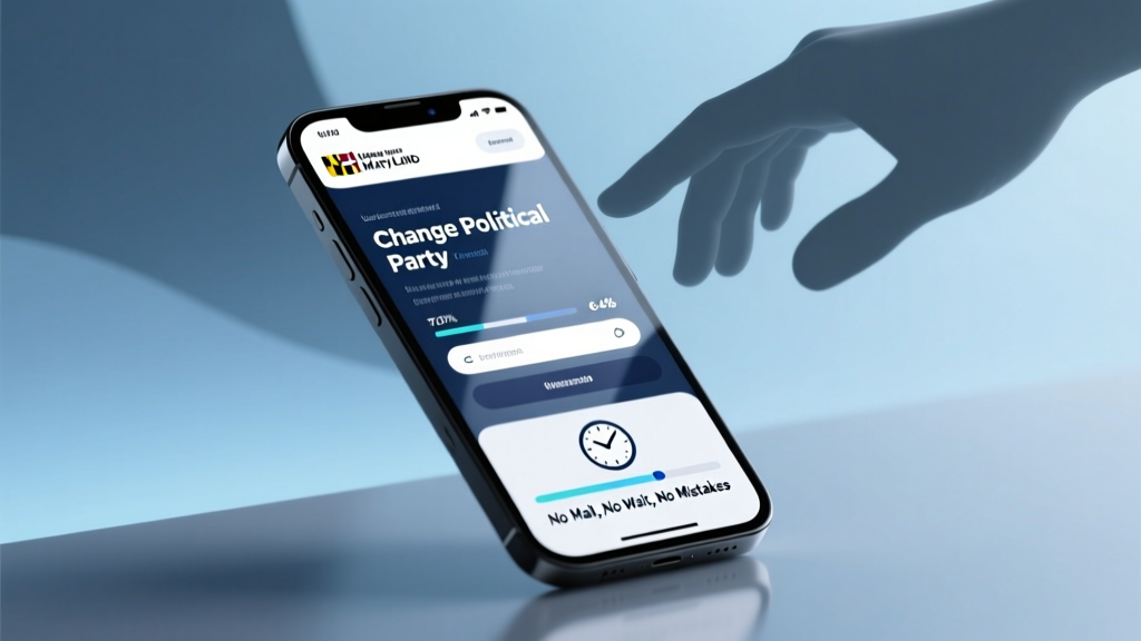 Change Political Party Online Maryland (2026)