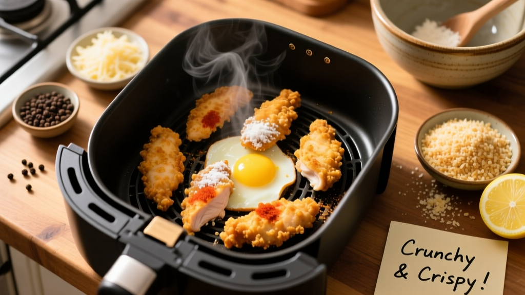 Baking Powder Chicken Tenders in Air Fryer (Crispy!)