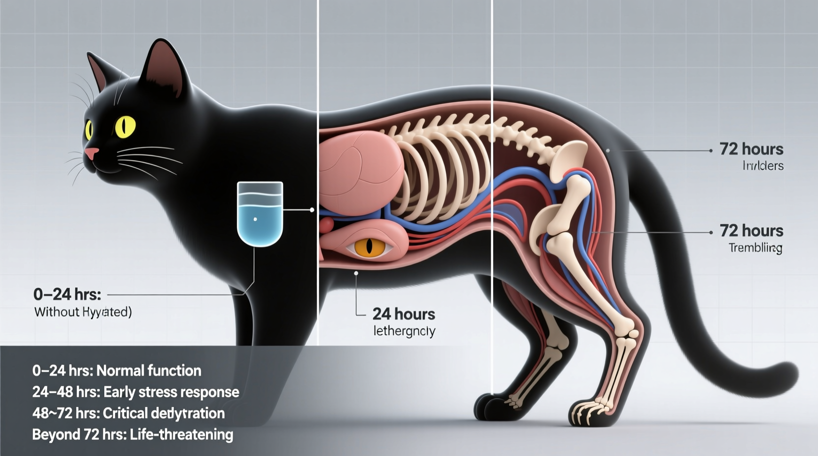 How Long Cats Survive Without Food or Water: Critical Timelines