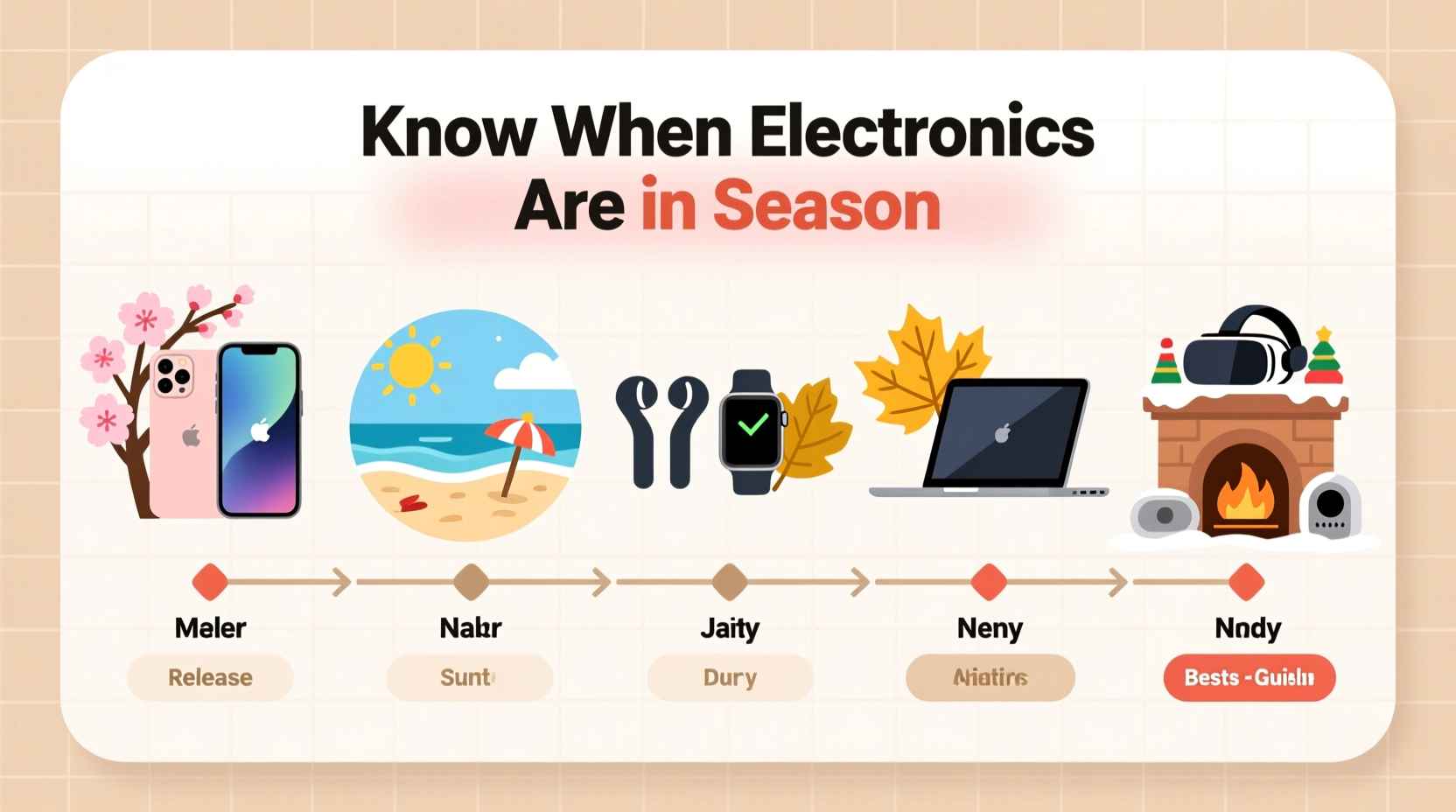 know when electronics are in season to get the best d