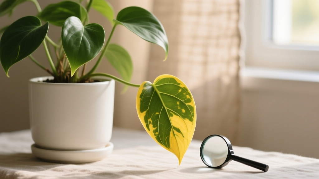 When to Plant Propagated Pothos with Yellow Leaves