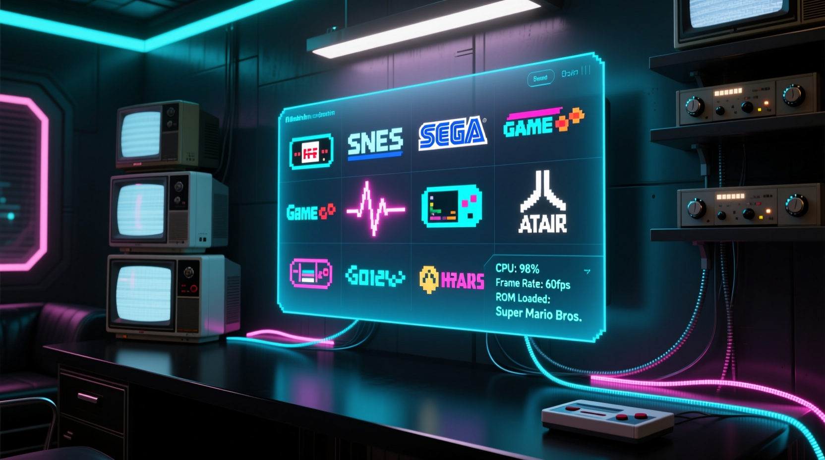 retroarch emulates nearly every classic gaming console