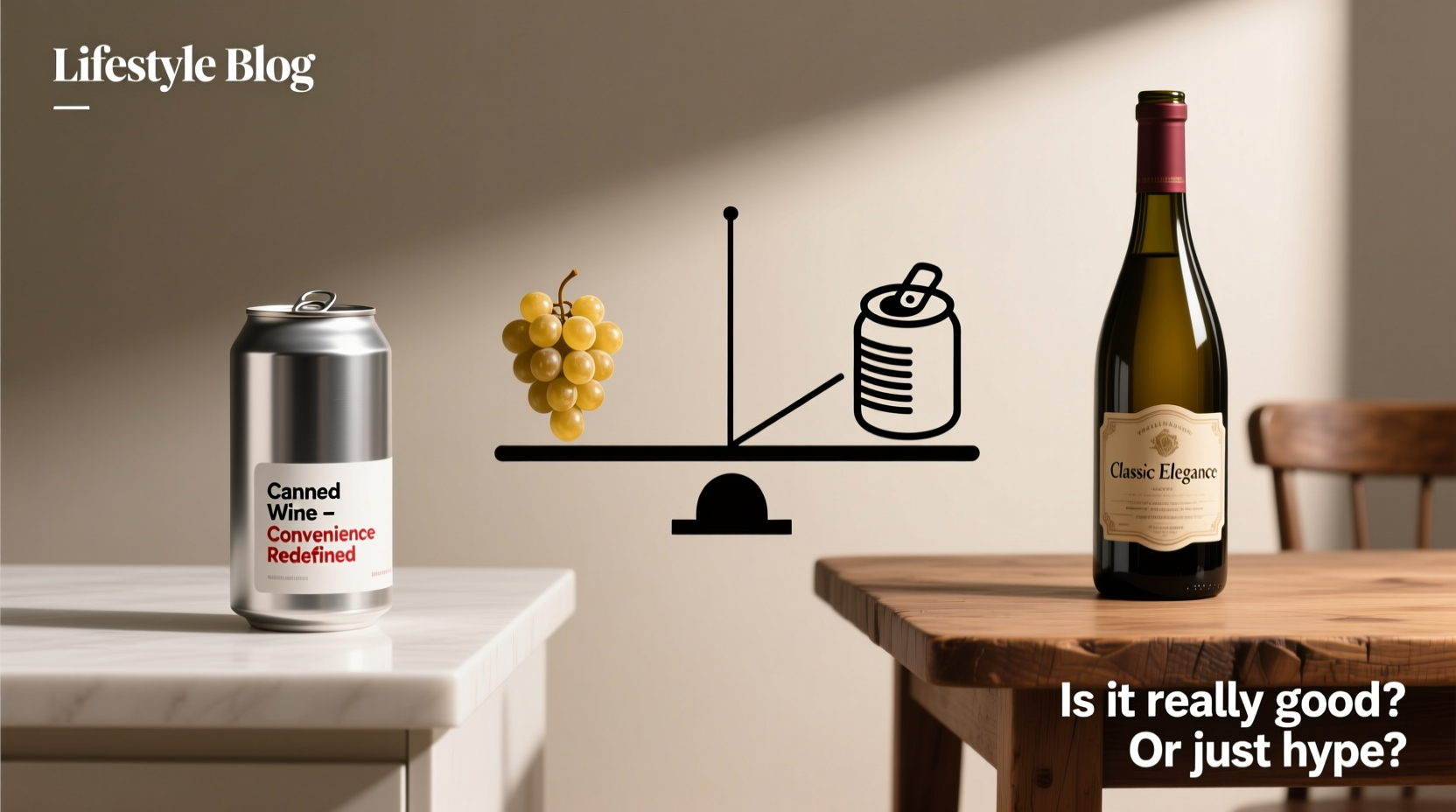 is canned wine actually good or just convenient packaging hype