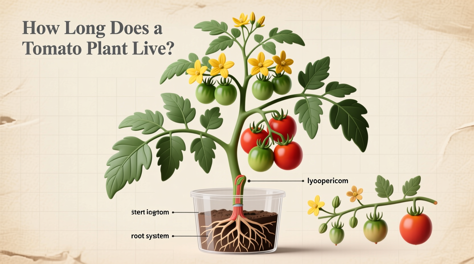 how long will a tomato plant live