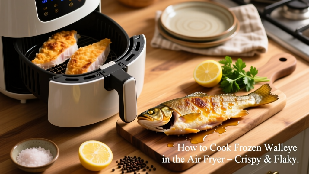 Crispy Air Fryer Frozen Walleye (Flaky & Easy!)