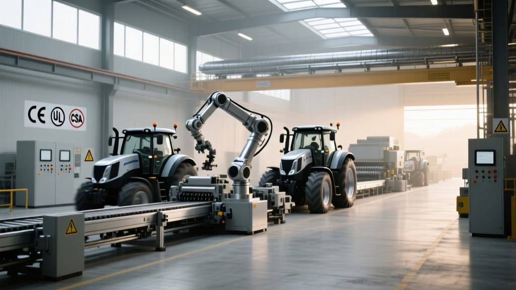 How Farm Equipment Manufacturers Navigate CE, UL, and CSA Compliance