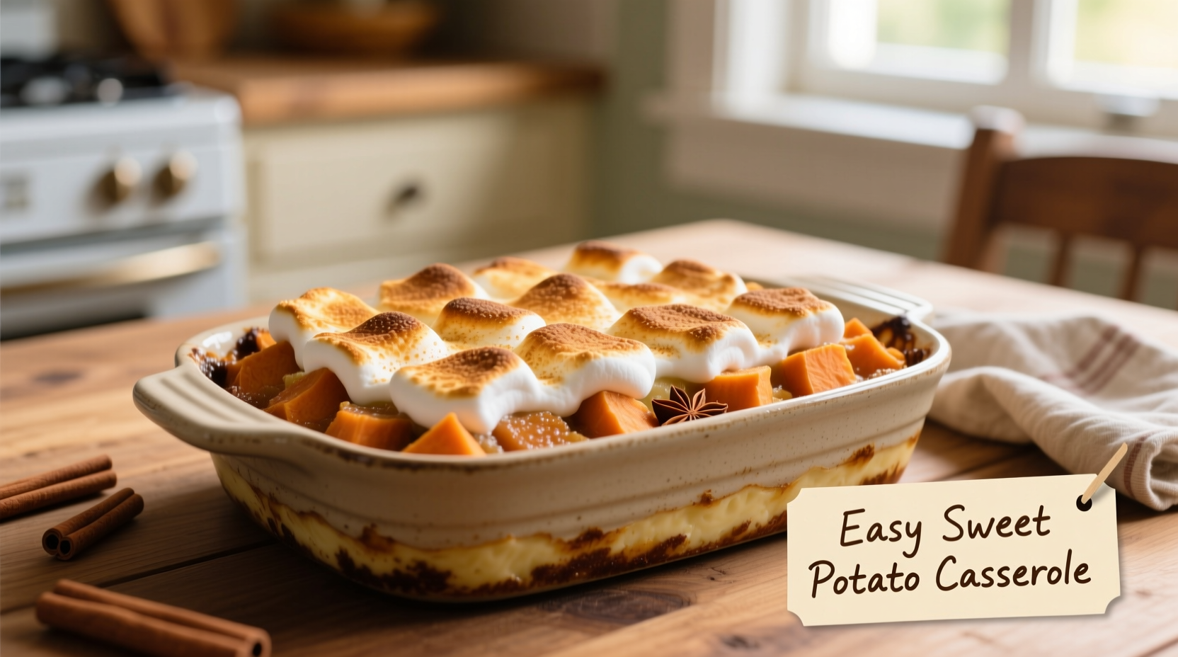 Easy Sweet Potato Casserole: 10-Minute Prep Recipe