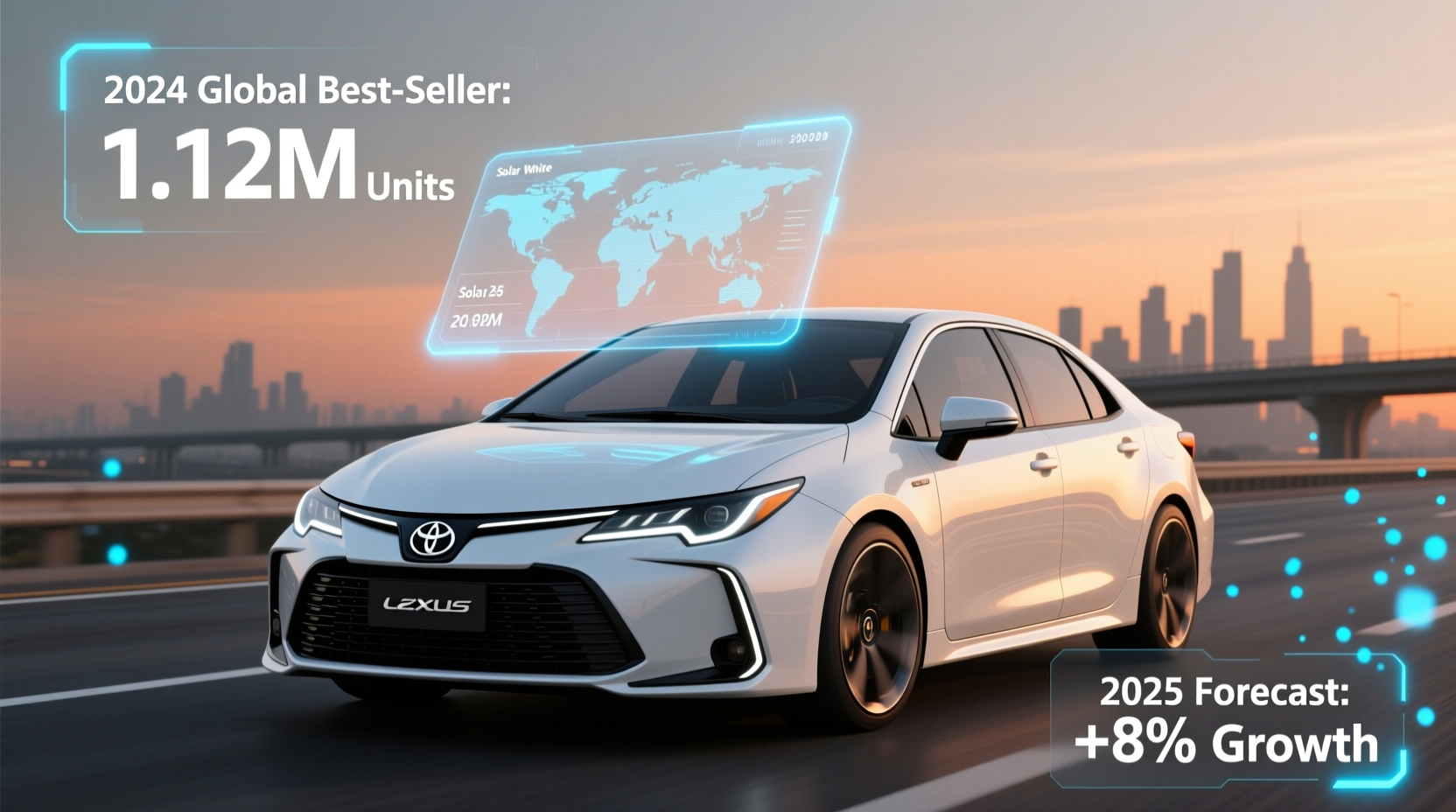 best selling car in the world 2024