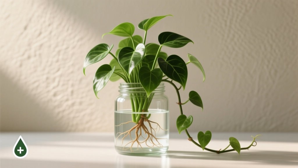 Devil’s Ivy Propagation in Water: Science-Backed Guide