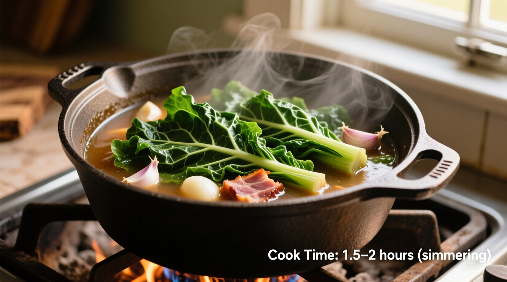 Collard Greens Cooking Time: 45-60 Minutes for Perfect Results