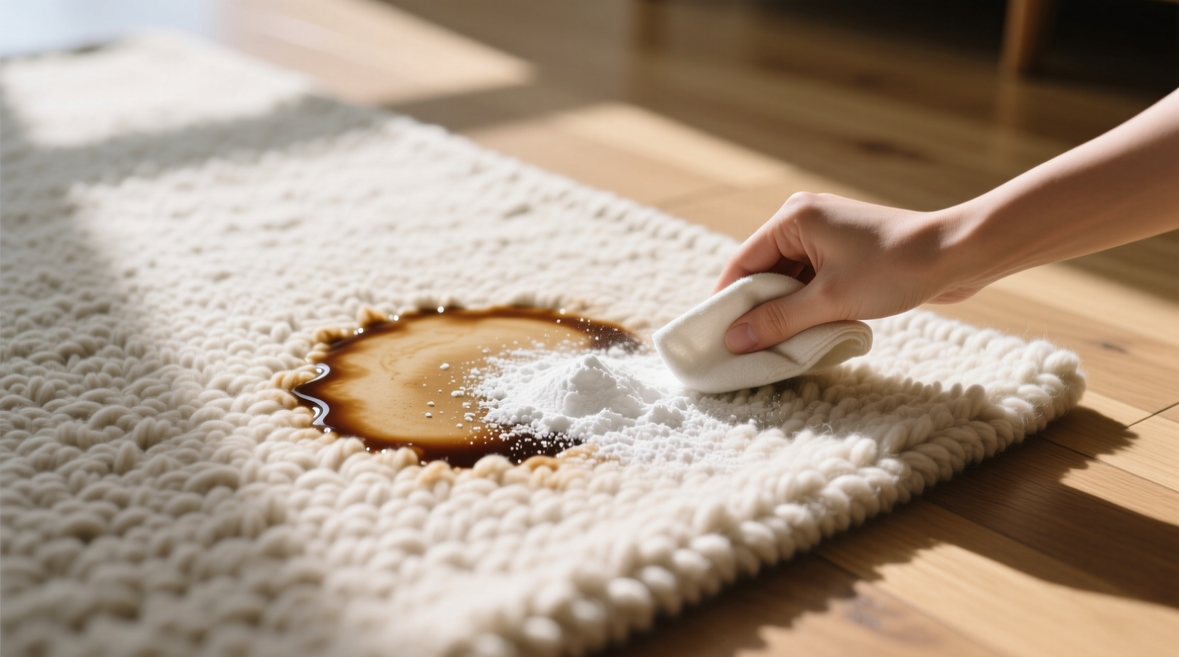 cold brew baking soda for wool rugs
