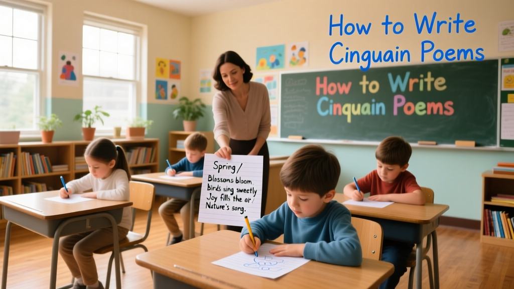 How to Write Cinquain Poems for Kids: A Practical, Research-Informed Guide with Real Classroom Examples