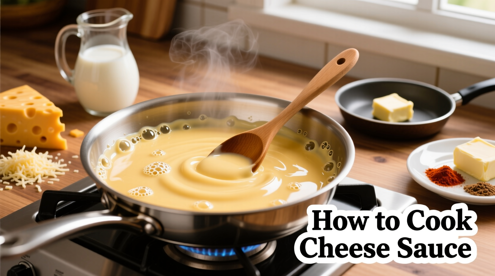 how to cook cheese sauce