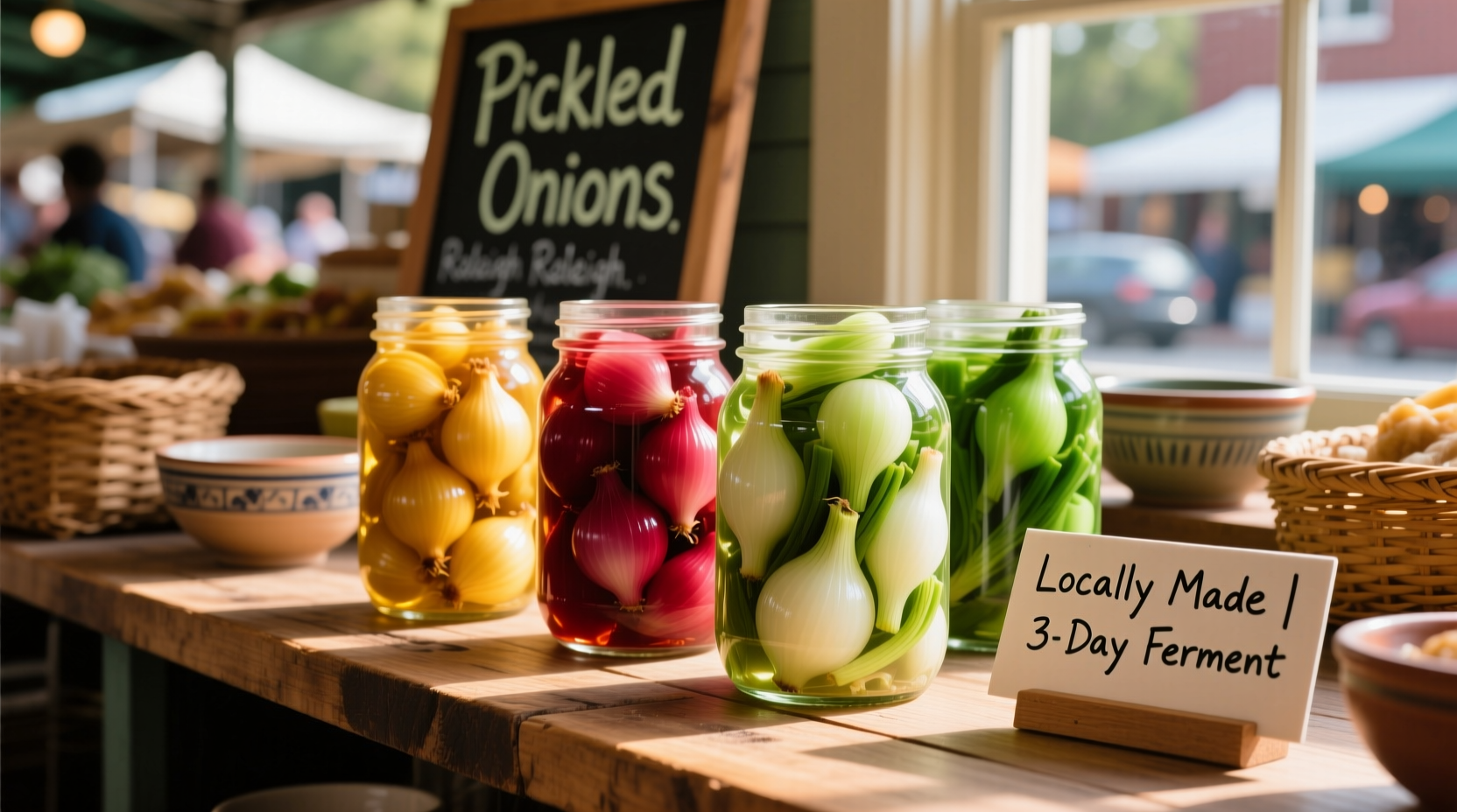 where to find the best pickled onions in raleigh