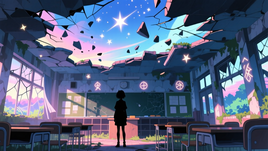 Heavenly Delusion S2 Abandoned School Symbolism