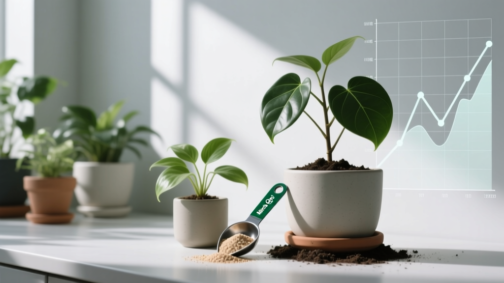 Miracle-Gro for Indoor Plants: Exact Scoop-to-Plant Ratio
