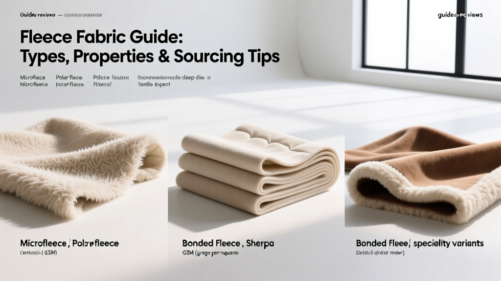Fleece Fabric Guide: Types, Properties & Sourcing Tips