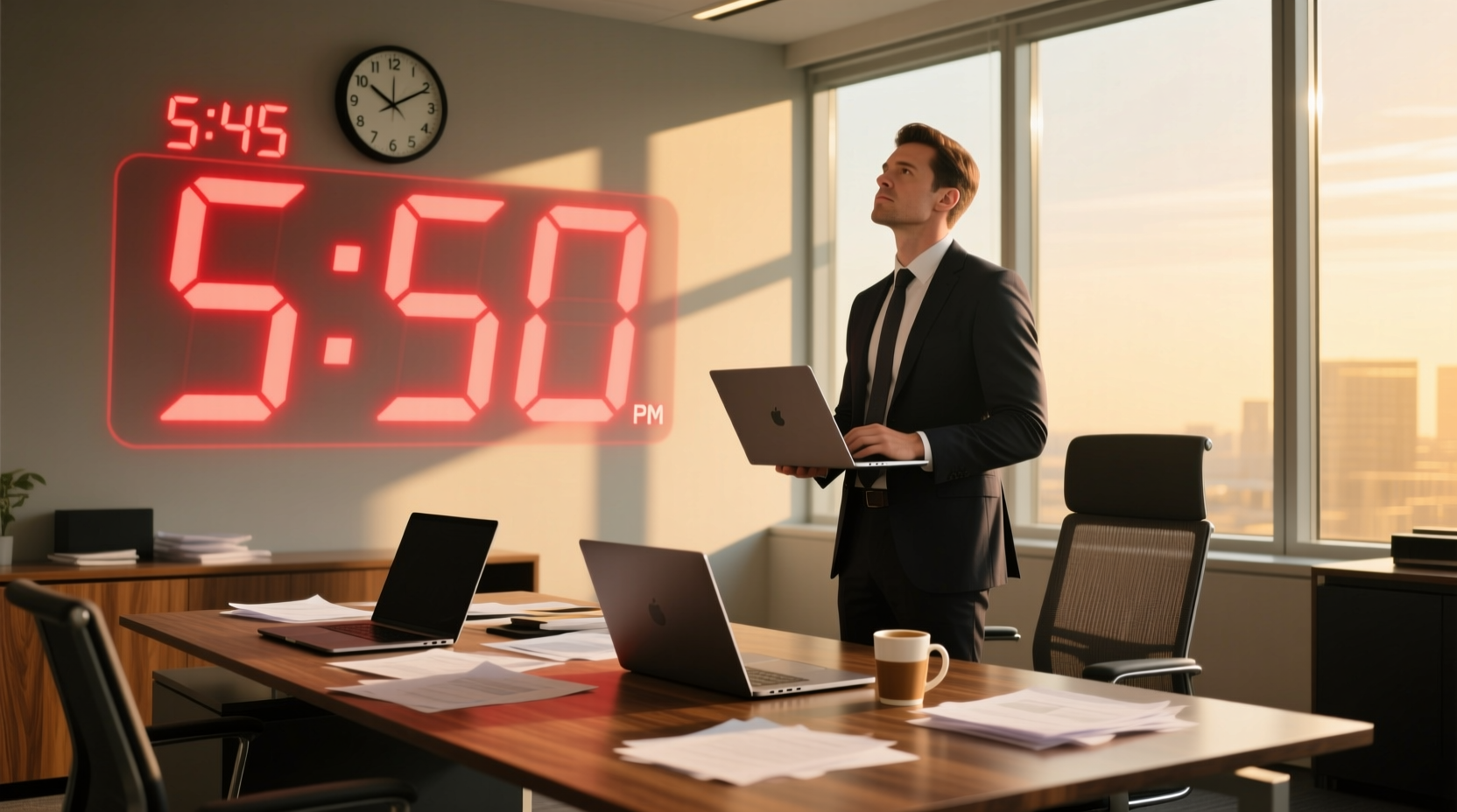 get more time in your work day by setting hard stops fo