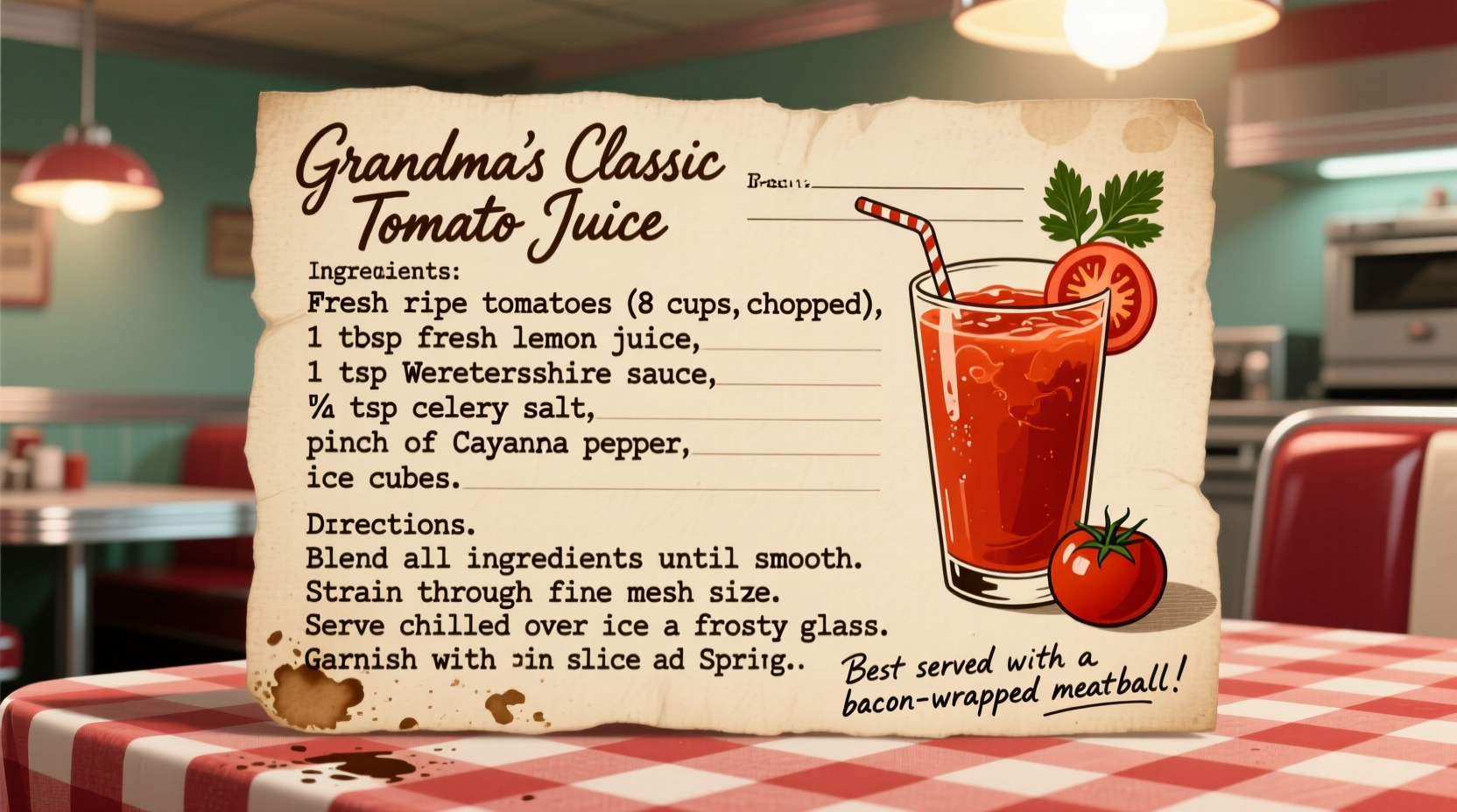 Authentic Old Fashioned Tomato Juice Recipe in 90 Minutes