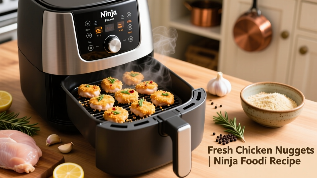 How to Cook Fresh Chicken Nuggets in Ninja Foodi