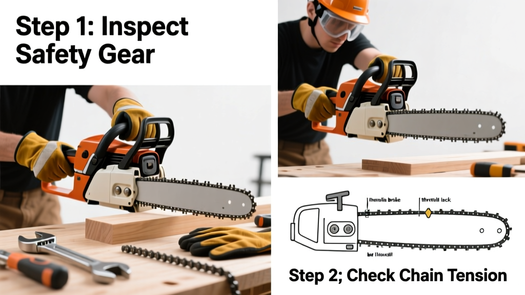 How to Use a Chainsaw Safely and Effectively