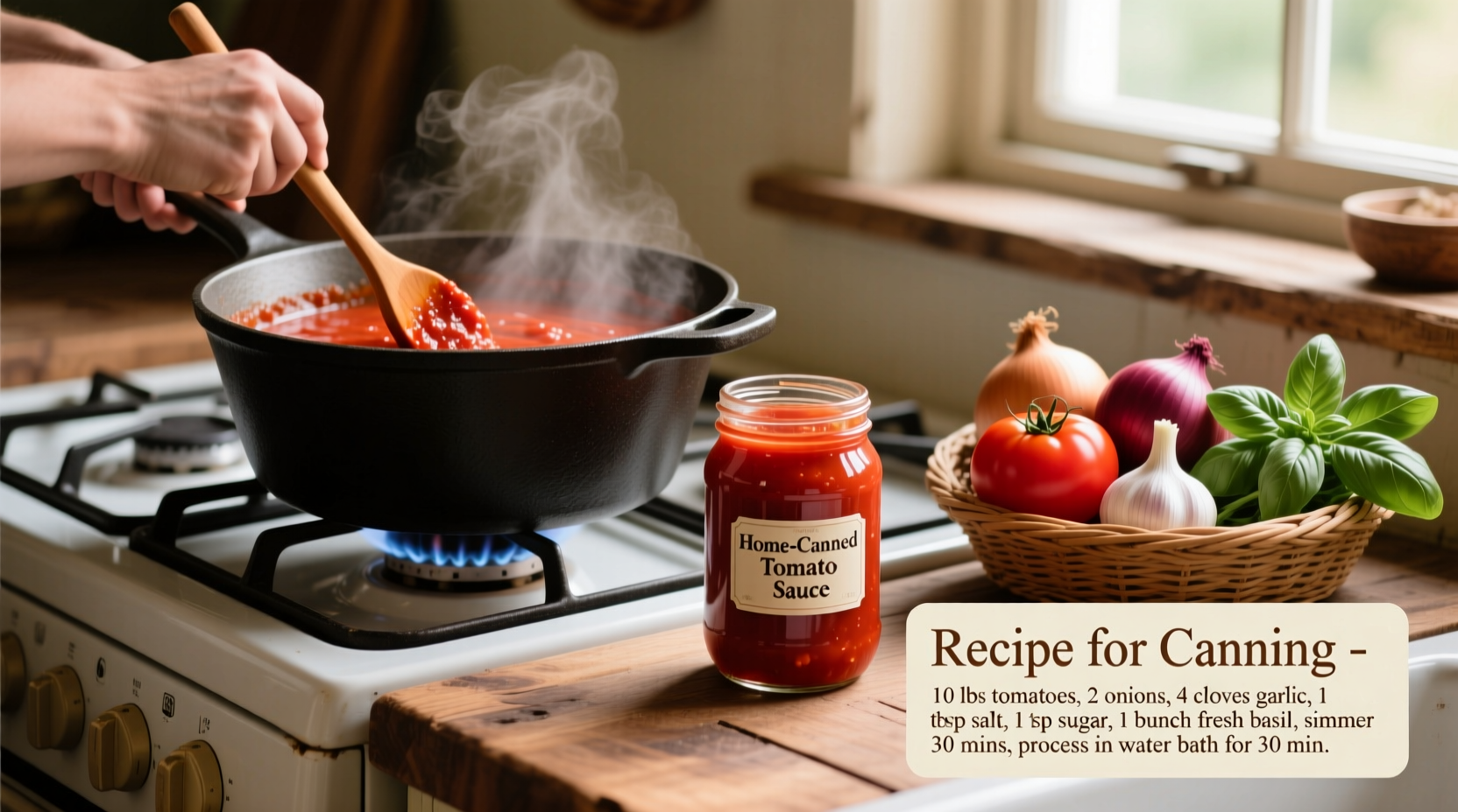 Safe Homemade Canned Tomato Sauce Recipe Guide