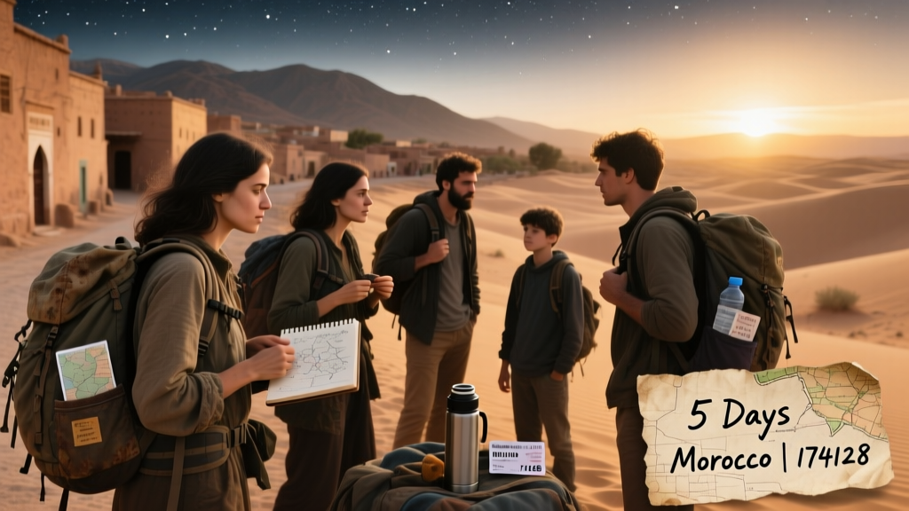 Five Days Morocco: A Realistic, Budget-Friendly Itinerary for Solo Travelers and Backpackers